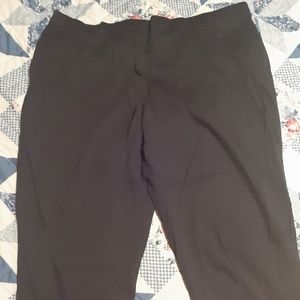 George black dress capris